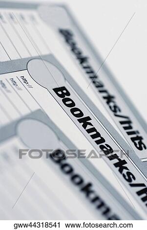 Close-up of bookmark forms View Large Photo Image Stock Image - Close-up of bookmark forms. Fotosearch