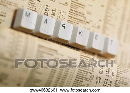 Close-up of buttons of computer keyboard on a financial newspaper View Large Photo Image Stock Image - Close-up of buttons of computer keyboard on a financial newspaper. Fotosearch