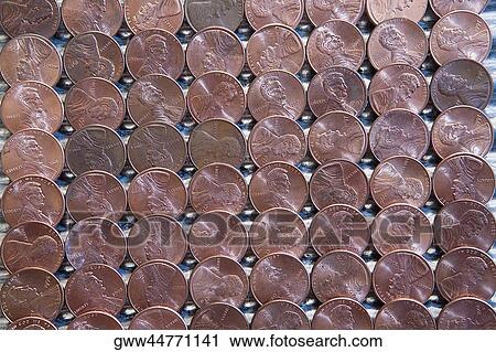 Close-up of coins in a row View Large Photo Image Stock Image - Close-up of coins in a row. Fotosearch