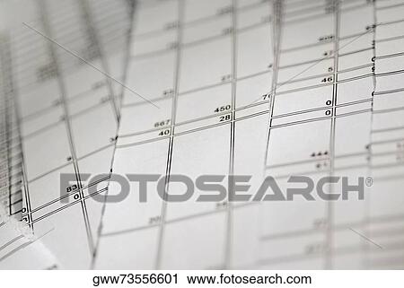 Close-up of financial sheets View Large Photo Image Stock Image - Close-up of financial sheets. Fotosearch
