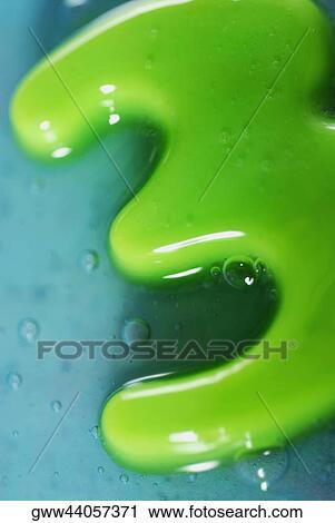 Close-up of number three in liquid View Large Photo Image Stock Image - Close-up of number three in liquid. Fotosearch