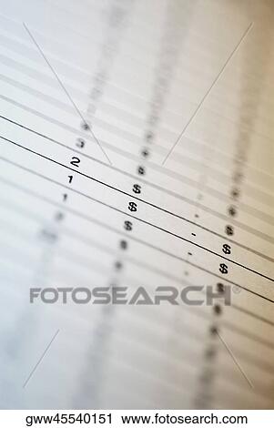 Close-up of numbers and dollar signs on paper View Large Photo Image Stock Image - Close-up of numbers and dollar signs on paper. Fotosearch