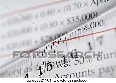 Stock Image - Close-up of numbers. Fotosearch
