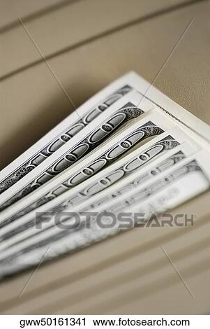 Close-up of one hundred dollar bills View Large Photo Image Stock Image - Close-up of one hundred dollar bills. Fotosearch
