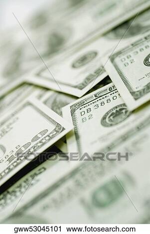 Close-up of one hundred dollar bills View Large Photo Image Stock Image - Close-up of one hundred dollar bills. Fotosearch