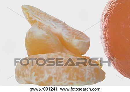 Close-up of orange slices View Large Photo Image Stock Image - Close-up of orange slices. Fotosearch