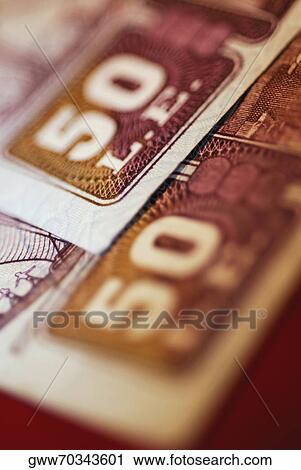 Close-up of paper currency View Large Photo Image Stock Image - Close-up of paper currency. Fotosearch