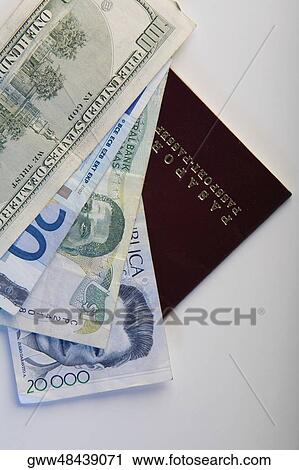 Close-up of paper currency with a credit card View Large Photo Image Stock Image - Close-up of paper currency with a credit card. Fotosearch