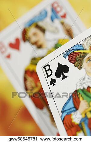 Close-up of playing cards View Large Photo Image Stock Image - Close-up of playing cards. Fotosearch