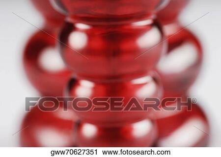 Close-up of red glass vases View Large Photo Image Stock Image - Close-up of red glass vases. Fotosearch
