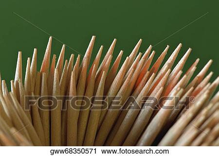 Close-up of toothpicks View Large Photo Image Stock Image - Close-up of toothpicks. Fotosearch