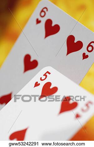 Close-up of two playing cards View Large Photo Image Stock Image - Close-up of two playing cards. Fotosearch