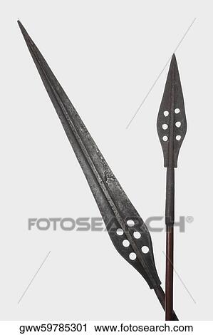 Close-up of two spears View Large Photo Image Stock Image - Close-up of two spears. Fotosearch
