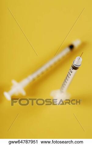 Close-up of two syringes View Large Photo Image Stock Image - Close-up of two syringes. Fotosearch