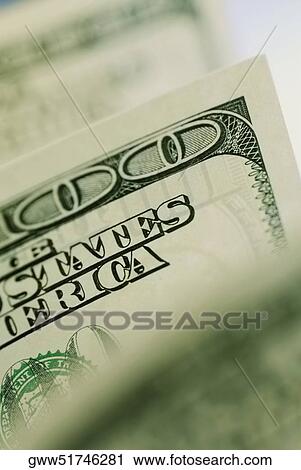 Close-up of US paper currency View Large Photo Image Stock Image - Close-up of US paper currency. Fotosearch