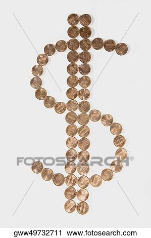 Dollar sign on a white background View Large Photo Image Stock Image - Dollar sign on a white background. Fotosearch
