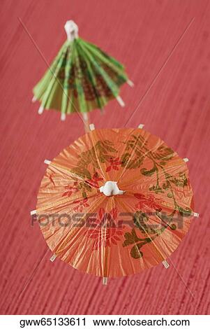 High angle view of a drink umbrella View Large Photo Image Stock Image - High angle view of a drink umbrella. Fotosearch