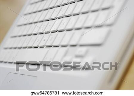 High angle view of a laptop keyboard View Large Photo Image Stock Image - High angle view of a laptop keyboard. Fotosearch