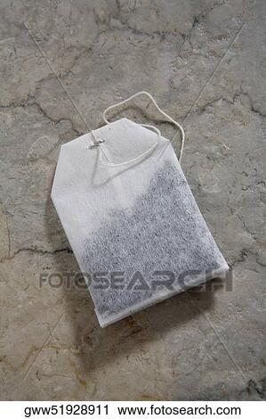 High angle view of a teabag View Large Photo Image Stock Image - High angle view of a teabag. Fotosearch