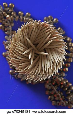 High angle view of toothpicks View Large Photo Image Stock Image - High angle view of toothpicks. Fotosearch