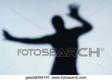 Silhouette of a person dancing View Large Photo Image Stock Image - Silhouette of a person dancing. Fotosearch