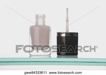 Close-up of a bottle of nail polish View Large Photo Image Stock Image - Close-up of a bottle of nail polish. Fotosearch