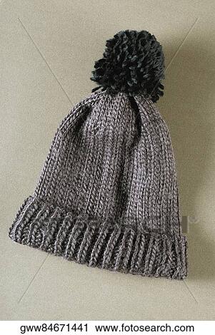 Close-up of a knitted hat View Large Photo Image Stock Image - Close-up of a knitted hat. Fotosearch