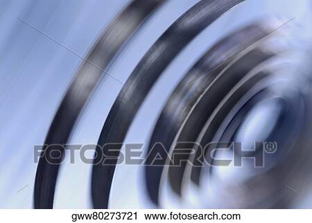Close-up of a metal spring View Large Photo Image Stock Image - Close-up of a metal spring. Fotosearch