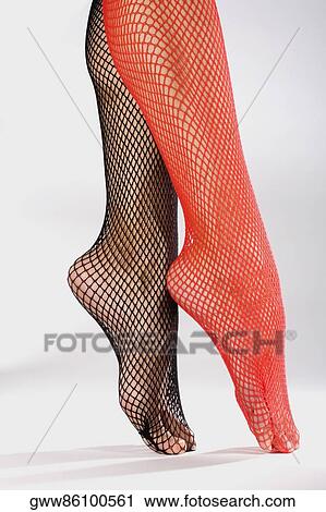 Close-up of a person's legs wearing stockings View Large Photo Image Stock Image - Close-up of a person's legs wearing stockings. Fotosearch