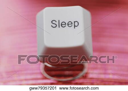 Close-up of a sleep key View Large Photo Image Stock Image - Close-up of a sleep key. Fotosearch