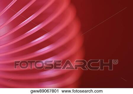 Stock Image - Close-up of a spring. Fotosearch