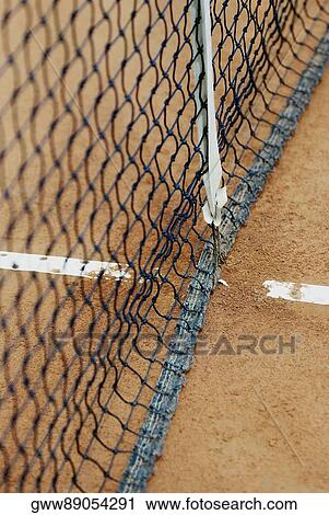 Close-up of a tennis net on a tennis court View Large Photo Image Stock Image - Close-up of a tennis net on a tennis court. Fotosearch