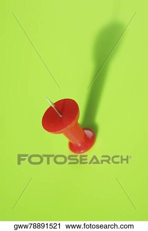 Close-up of a thumbtack View Large Photo Image Stock Image - Close-up of a thumbtack. Fotosearch