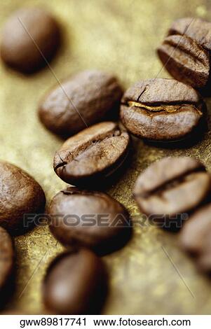 Close-up of coffee beans View Large Photo Image Stock Image - Close-up of coffee beans. Fotosearch