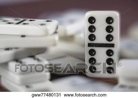 Close-up of dominoes View Large Photo Image Stock Image - Close-up of dominoes. Fotosearch