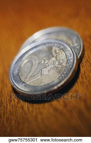 Close-up of Euro coins View Large Photo Image Stock Image - Close-up of Euro coins. Fotosearch
