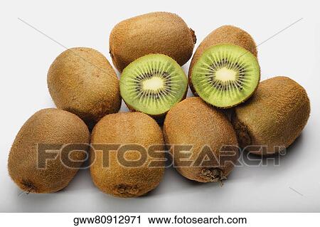 Close-up of kiwi fruits View Large Photo Image Stock Image - Close-up of kiwi fruits. Fotosearch
