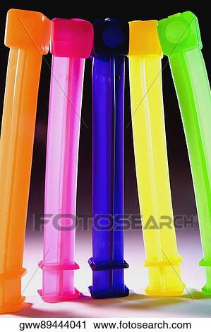 Close-up of multi-colored toys View Large Photo Image Stock Image - Close-up of multi-colored toys. Fotosearch