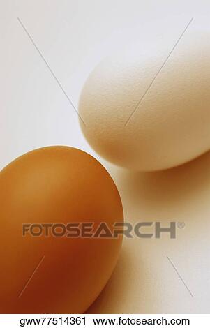 Close-up of two eggs View Large Photo Image Stock Image - Close-up of two eggs. Fotosearch