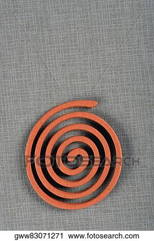 High angle view of an insect repellant coil View Large Photo Image Stock Image - High angle view of an insect repellant coil. Fotosearch
