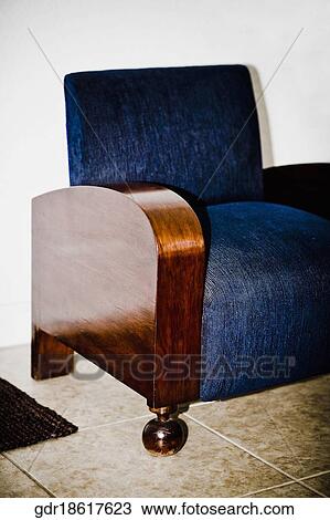 Armchair in a living room View Large Photo Image Stock Image - Armchair in a living room. Fotosearch