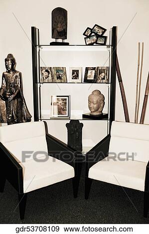 Stock Photo - Artifacts on a shelf. Fotosearch