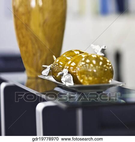 Artificial fruits on a tray View Large Photo Image Stock Image - Artificial fruits on a tray. Fotosearch