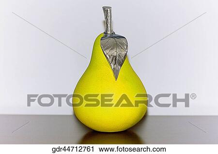 Artificial pear on a table View Large Photo Image Stock Image - Artificial pear on a table. Fotosearch