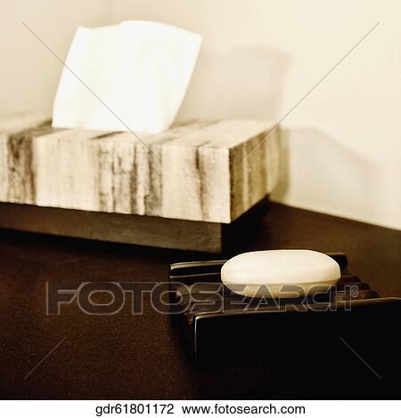 Bar of soap with tissue paper View Large Photo Image Stock Image - Bar of soap with tissue paper. Fotosearch