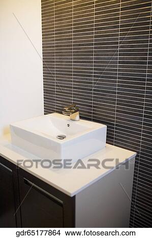 Bathroom sink View Large Photo Image Picture - Bathroom sink. Fotosearch
