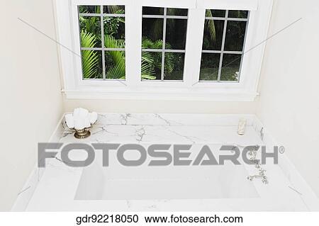Bathtub in a bathroom View Large Photo Image Stock Image - Bathtub in a bathroom. Fotosearch