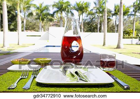 Breakfast on a dining table View Large Photo Image Stock Image - Breakfast on a dining table. Fotosearch