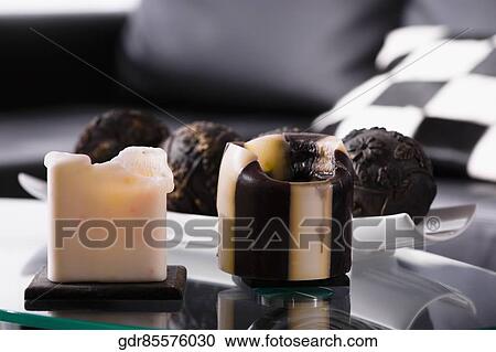 Candles on a table View Large Photo Image Stock Image - Candles on a table. Fotosearch