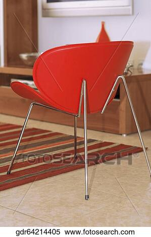 Chair in a living room View Large Photo Image Stock Photography - Chair in a living room. Fotosearch